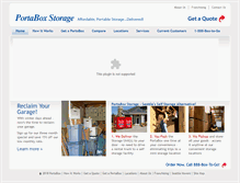 Tablet Screenshot of portabox.com